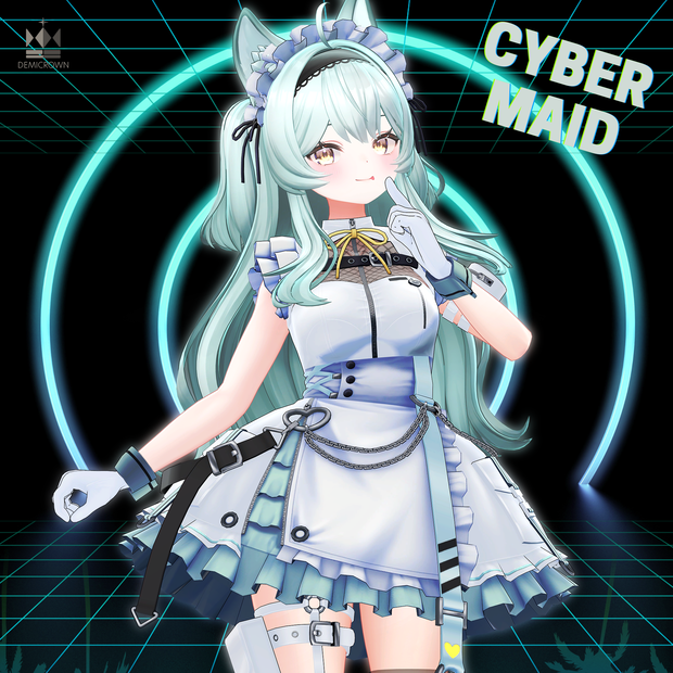 【ギズモ対応】CYBER MAID【VRChat】