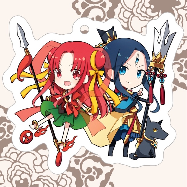 水滸傅　水滸伝　キャラクターシート　輸入雑貨 四海龍王とは 幻想水滸伝Ⅱ アクリルチャーム Vol.4 クルガン