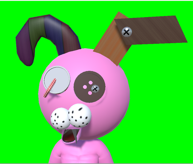 【VRM】Vtuberやホラーゲームにおすすめ　モンスターうさちゃん