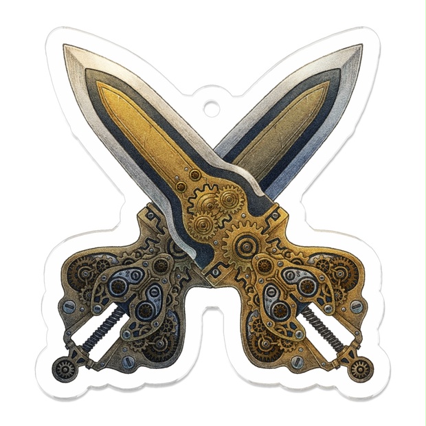 スチームパンク・双剣 - maruhi - BOOTH, 画像サイズ:620x620