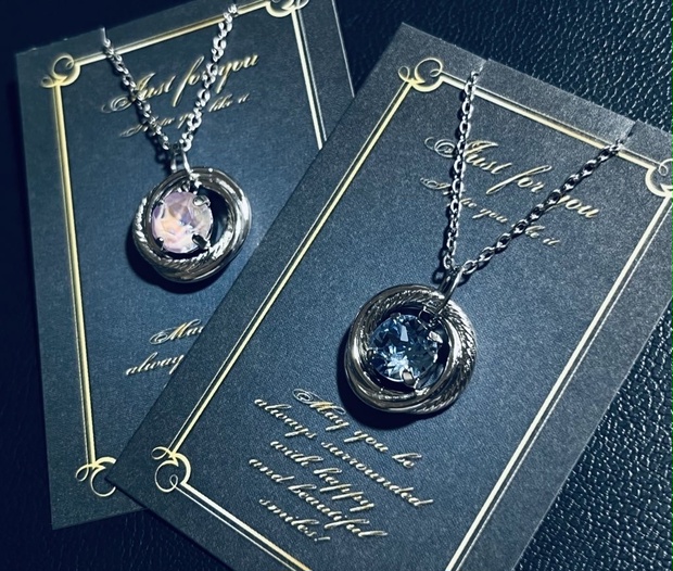 にじさんじ　星導ショウ ネックレス にじさんじ 星導ショウ 小柳ロウ スワロフスキーネックレス - Aesop27