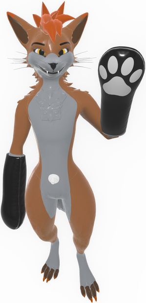 Inflatable Paw Bapper - 3D Model