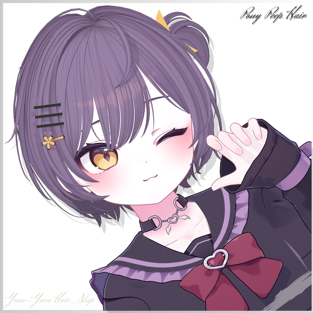 ★Pony Peep Hair ★ 【PB】 【10 Avatars】