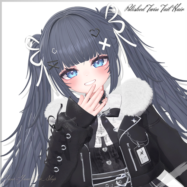 ★Polished Twin Tail Hair ★【PB】