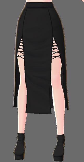 [Vroid] Double slitted skirt texture