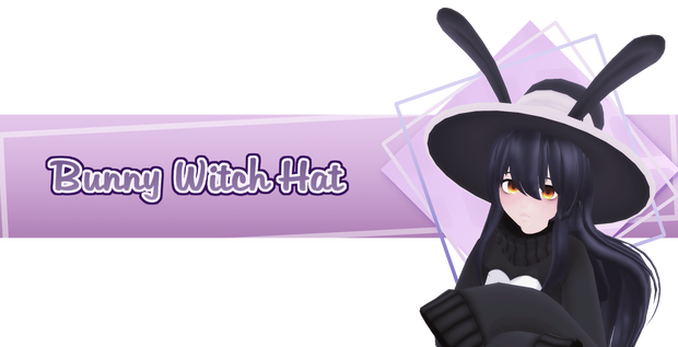 Bunny Witch Hat