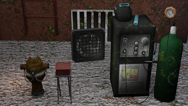 [商用利用可能]廃墟小物/ruins prop[ Commercially available]