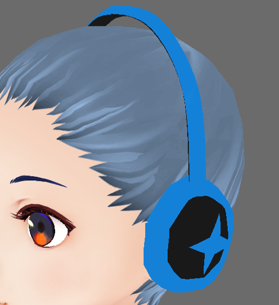 [VRoid] Headphones v2 - hair preset
