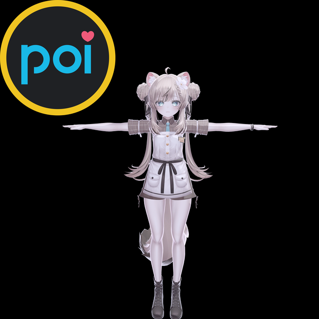 poiyomi material 白改変用