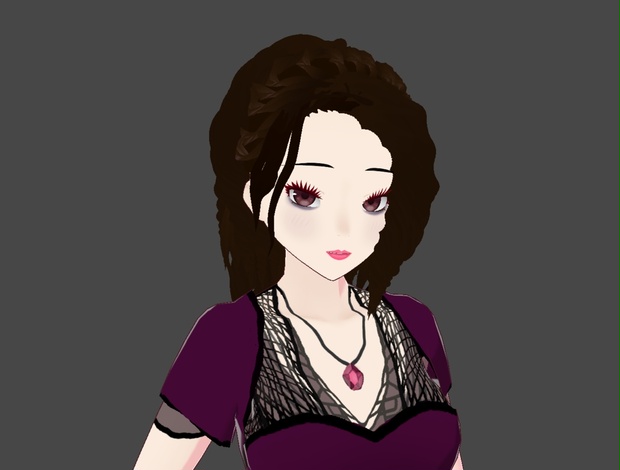 Modern Rose Ballgown [Vroid] - Aurelia Boutique - BOOTH
