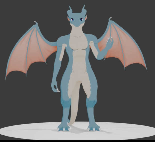 Furrry_wyvern_Souffle　ワイバーンのスフレ