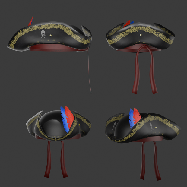 海賊の帽子　pirates hat