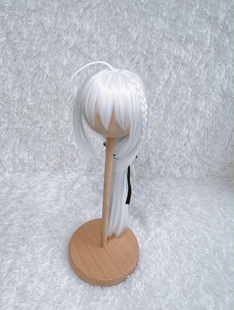 W_828バニラクリームネオサイズムートンウィッグ ネオブライス size ウィッグ【ホワイト】ショートヘアウィッグ