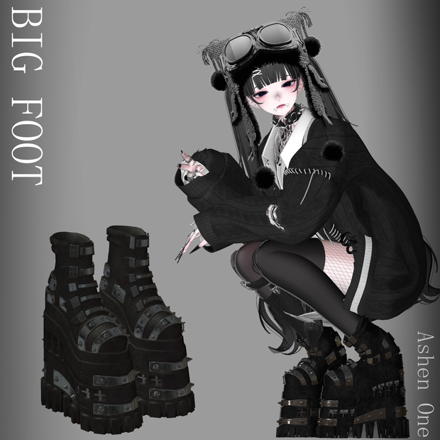 【#Ashenclothes】BIG Foot【VRChat】