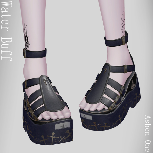 【#Ashenclothes】Water Buff【VRChat】15Avatar対応