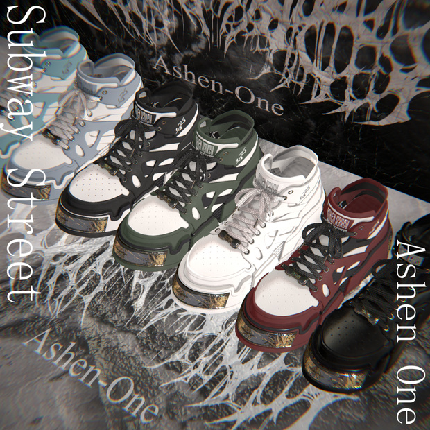 【#Ashenclothes】subway-street【VRChat】