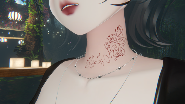 赤い花tatoo