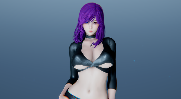 She is all yours now!! (honeyselect2/HS2/AI character card)