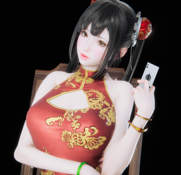 Yue (RoomGirl character card)
