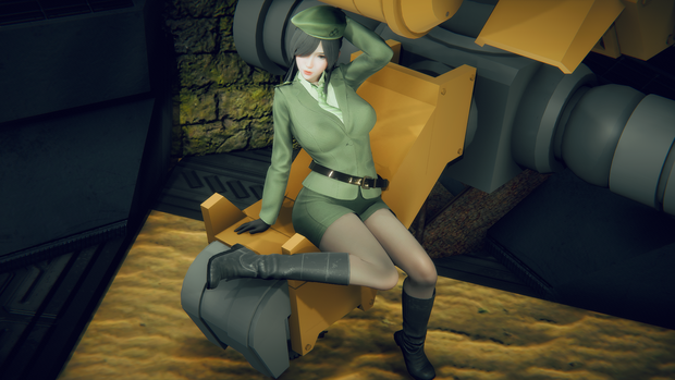Sergeant Britney (Roomgirl Character Card)
