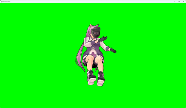 SelfieRenderer mocopiモーションで自撮り動画素材作成支援