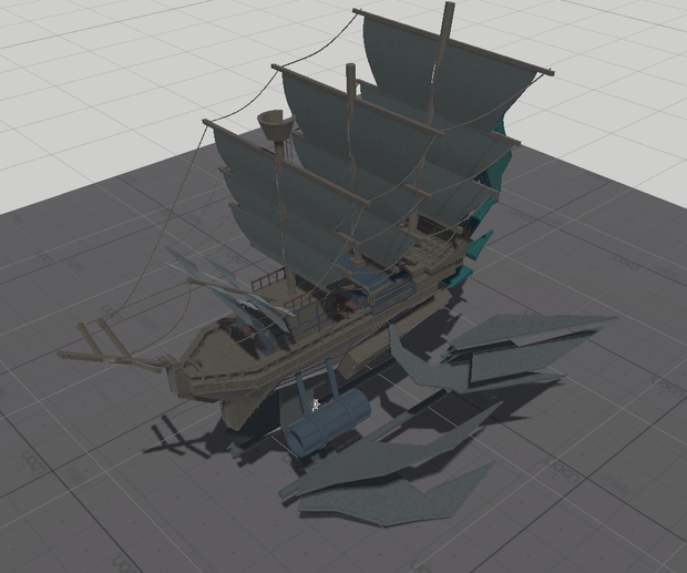 Fantasy ship ①　
