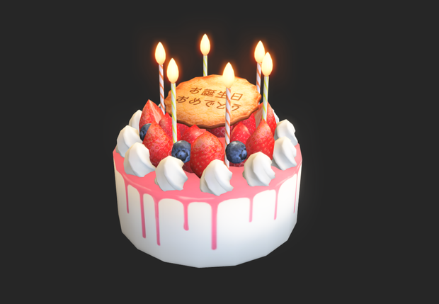 誕生日ケーキ