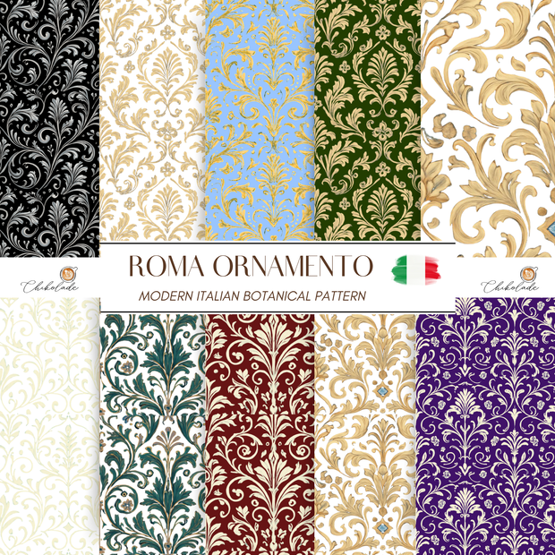 ROMA ORNAMENTO（バロック）10デジタルデザイン