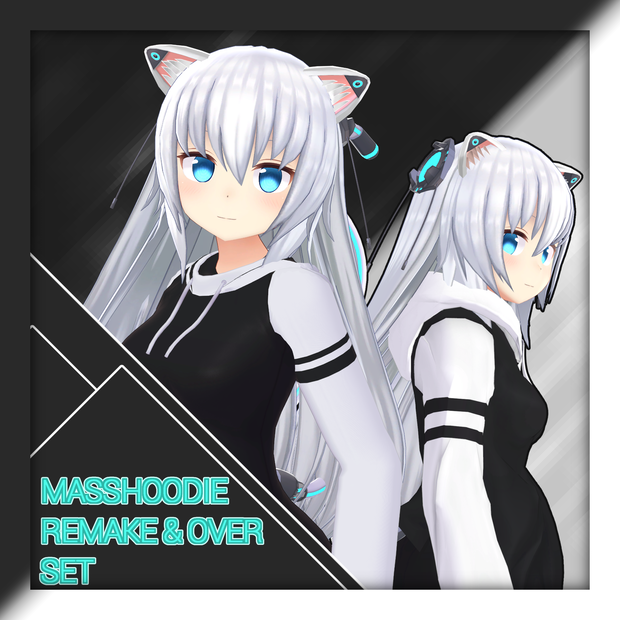 【ぷらす想定】MassHoodie-remake & over-