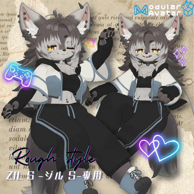 【Zil S -ジル S-専用衣装】Rough style