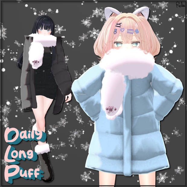 ✨【Plum update】✨『Daily Long Puff』  【14 Avatars】