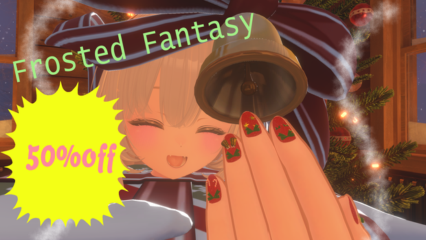 [🎄クリスマス＆年末セール🎍]  [マヌカ専用　ネイル] Frosted Fantasy　MA対応済み