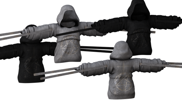 mini's strap hoodie +v2