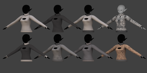 sweater keyhole