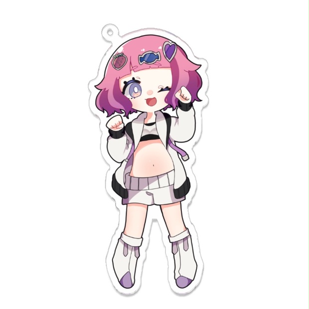 藍白むゐ アクリルキーホルダー - CandyLabo - BOOTH