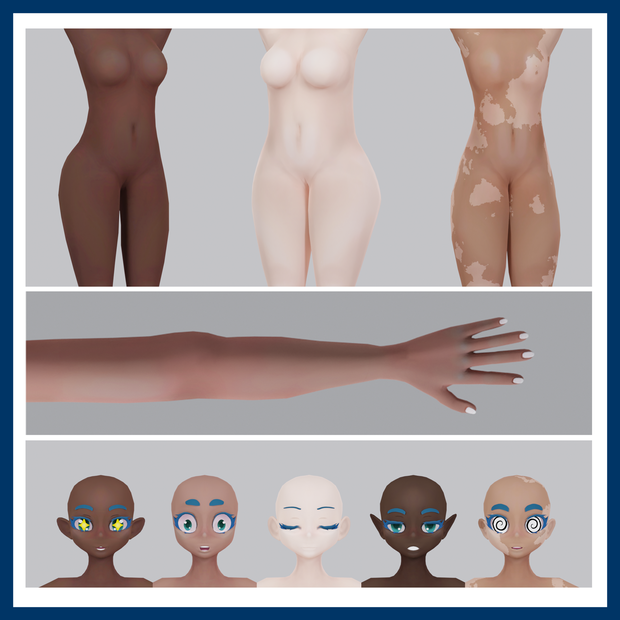 Inclusive Avatar Base for VRChat
