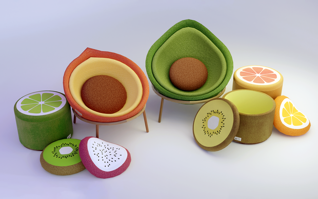 Fruit Furniture Set for VRChat
