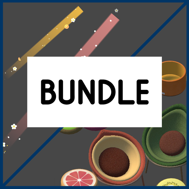 Fruit Salad Bundle - Fruit Furniture Set and Cute Fruit Trails