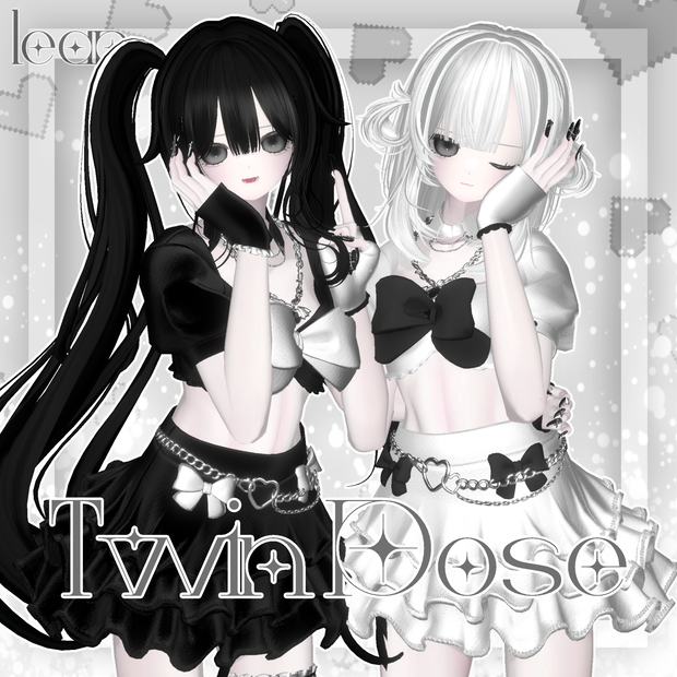 【無料版あり】- Twin pose (8set) -