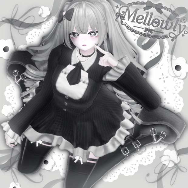 【セール中】🖤Mellowly🤍【9アバター対応】