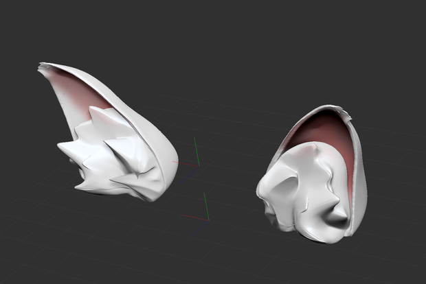 ３D 猫耳　ネコミミ cat