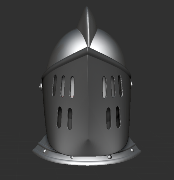 ３D 西洋　兜   armor   盔甲      갑옷         　armatura　armure　Rüstung　armadura　 броня
