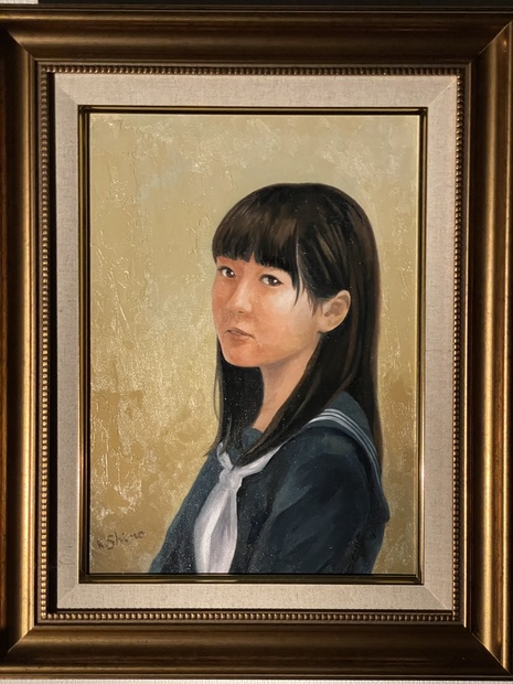 油彩画(初夏)  F4 333ｘ242  真作 油彩画(初夏) F4 333x242 真作