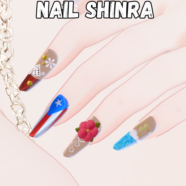 🌺🇵🇷 Nail Shinra – Puerto Rico Edition 🇵🇷🌺