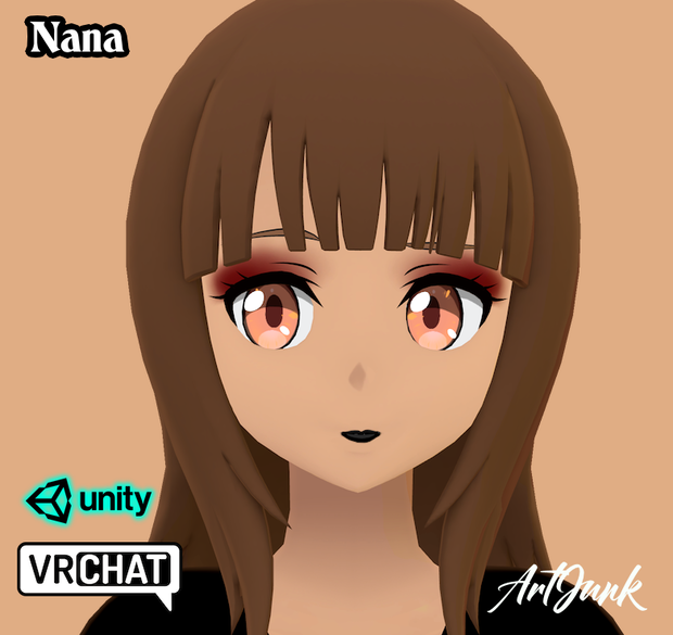 Nana (light avatar) PC + Quest ナナ（ライトアバター）PC + クエスト