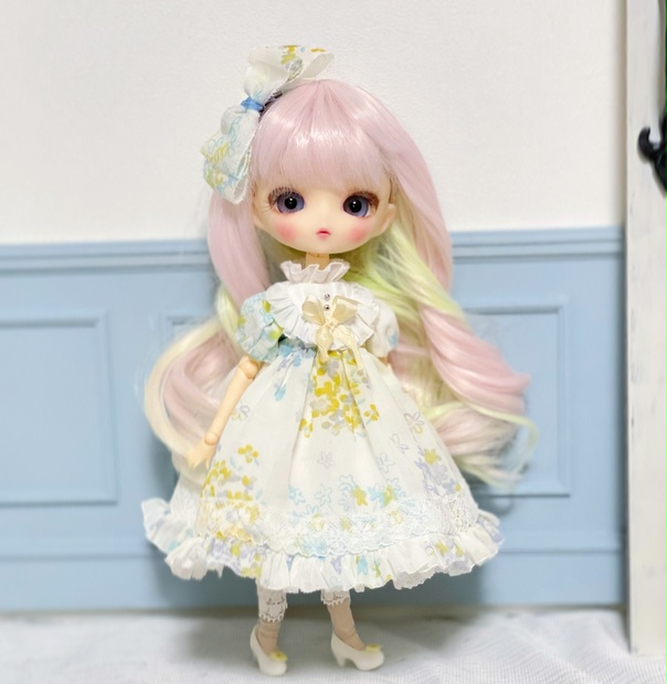 ハルモニアブルーム * お洋服* シフォンワンピースセット Harmoniabloom