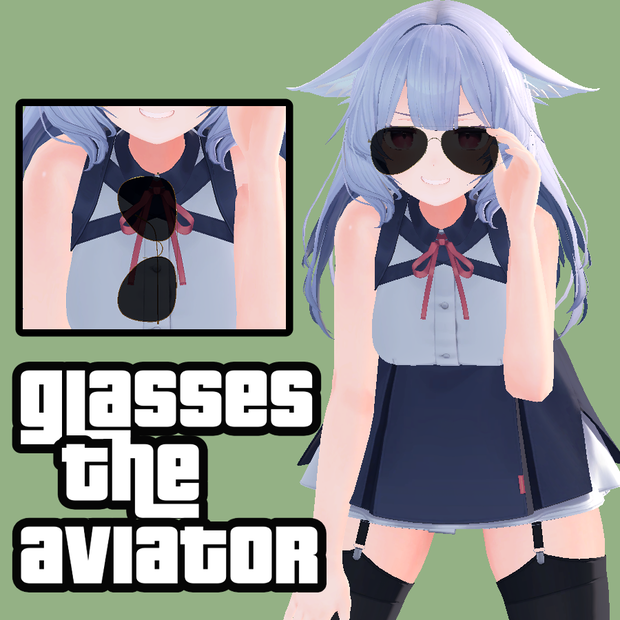 FoldableAviators メガネ/サングラス