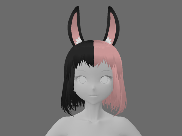 [BETA] Short Hair with Bunny Ears Preset