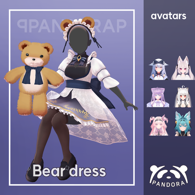 [Full set] Bear dress