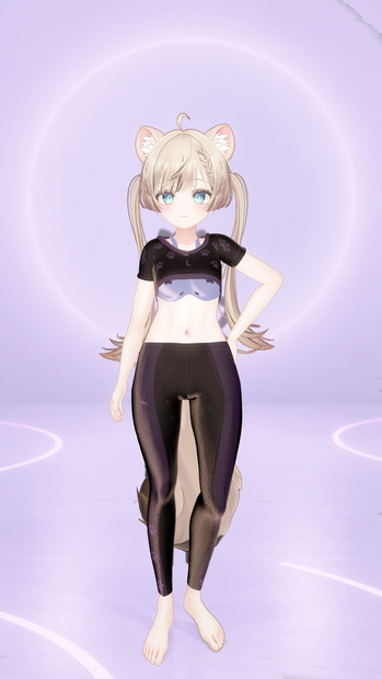 (Sport Set)KIERU NEKOFIT スポーティーセット for Manuka【VRChat】